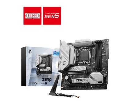 Matična plošća MSI B760M Project Zero, Intel B760, DDR5, mATX, s.1700