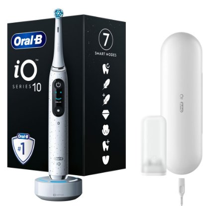 Električna zobna ščetka ORAL-B iO10, Stardust White