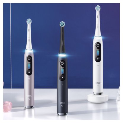 Električna zobna ščetka ORAL-B iO9, dvojni paket, 2 kosa