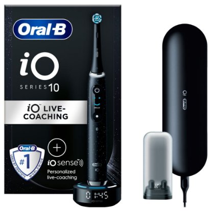 Električna zobna ščetka ORAL-B iO10, Cosmic Black
