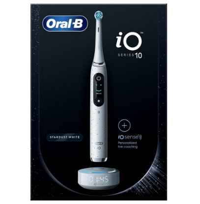Električna zobna ščetka ORAL-B iO10, Stardust White