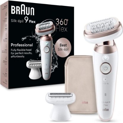 Epilator BRAUN SES9-030 3D, Silk-epil, bel