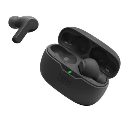 slušalke JBL Wave Beam, brezžične, Bluetooth, in-ear, črne