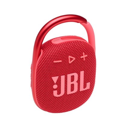 Zvučnik JBL Clip 4, bluetooth, vodootporan, 5W, crveni Zvočnik JBL Clip 4, bluetooth, vodoodporen, 5 W, rdeč