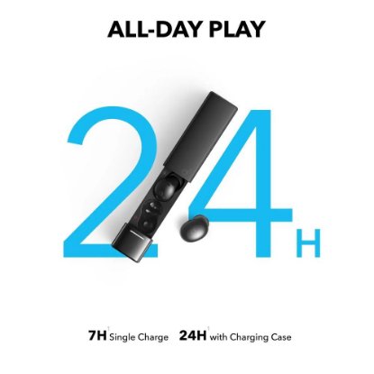 slušalke ANKER SoundCore A30i, in-ear, brezžične, Bluetooth, bele