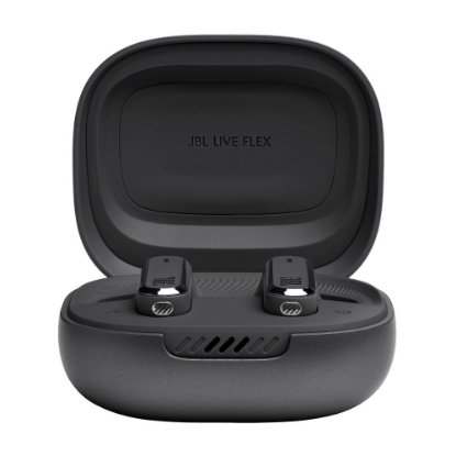 slušalke JBL Live Flex, brezžične, Bluetooth, ANC, in-ear, črne