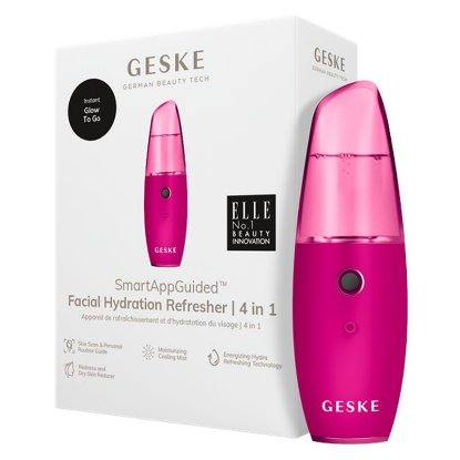 Naprava za nego obraza GESKE Facial Hydration Refresher, 4v1, magenta