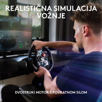 Volan LOGITECH G29 SE Driving Force Racing Wheel, Gaming, PC/PS3/PS4, USB, menjalnik LOGITECH Driving Force Shifter