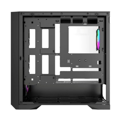 Kućište BIT FORCE Hercules ARGB-C-TM4, MIDI, E-ATX, window, crno, bez napajanja