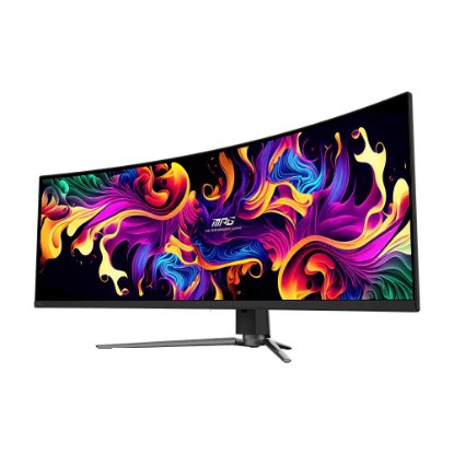 Gaming monitor 49" MSI MPG 491CQP QD-OLED, 5K DQHD, OLED, 144Hz, 1ms, 250cd/m2, zakrivljeni, crni