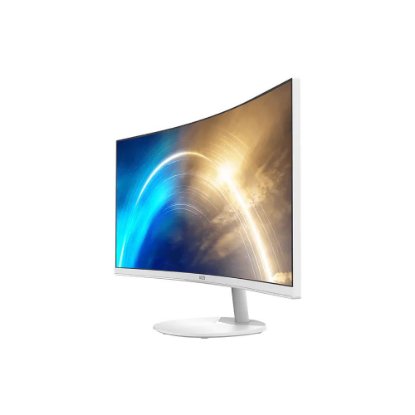 Gaming monitor 34" MSI PRO MP341CQW, UWQHD, VA, 100Hz, 4ms, 300cd/m2, zakrivljeni, zvučnici, bijeli