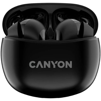 Slušalke CANYON TWS-5, in-ear, brezžične, Bluetooth, črne
