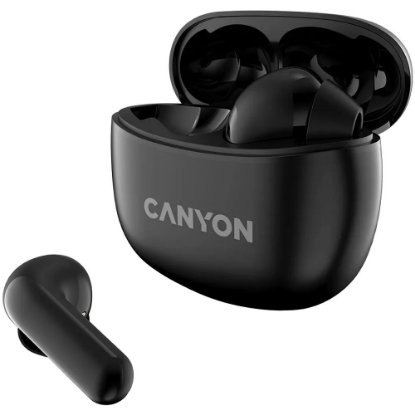 Slušalke CANYON TWS-5, in-ear, brezžične, Bluetooth, črne