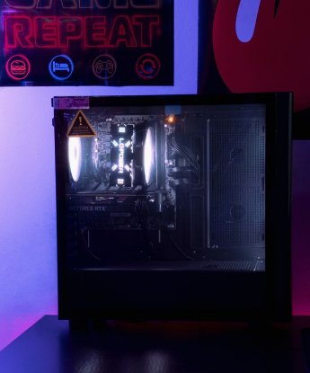 Računalnik EPOCH Europa / Ryzen 5 7500F, 16GB DDR5, 1TB SSD NVMe, AMD Radeon RX 7600 8GB, WiFi, Windows 11, črn