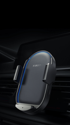 Polnilec XIAOMI Mi 50W Wireless Car Charger, bežični, USB-C, črni