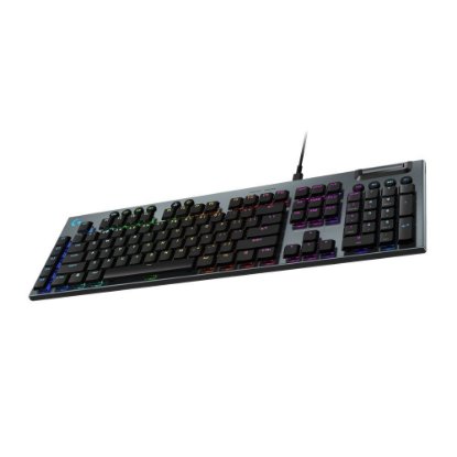 Tipkovnica LOGITECH Gaming G915 X Linear, RGB, mehanička, US Layout, USB, črna
