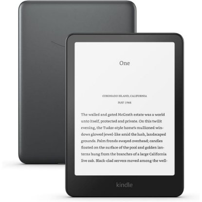E-bralnik AMAZON Kindle Paperwhite 2024, Ad, 7", 16GB, Bluetooth, črni