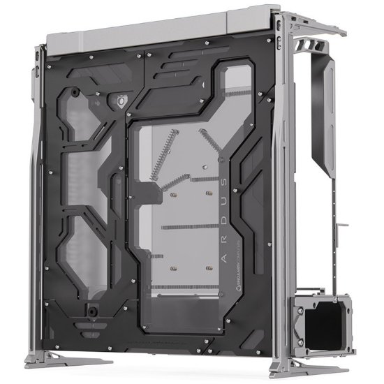 Kućište SINGULARITY COMPUTERS Spectre 3.0, E-ATX, prozor, kaljeno staklo, srebrno, bez napajanja