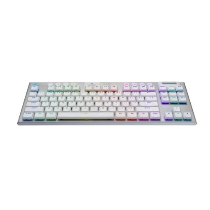 Tipkovnica LOGITECH Gaming G915 X TKL Tactile, RGB, mehanička, US Layout, USB, bijela