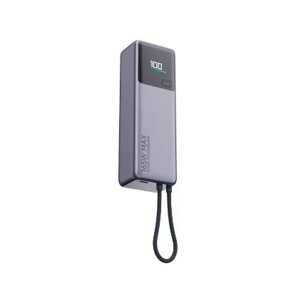 Mobilni USB punjač XIAOMI 165W Power Bank, 10000 mAh, USB-C, sivi