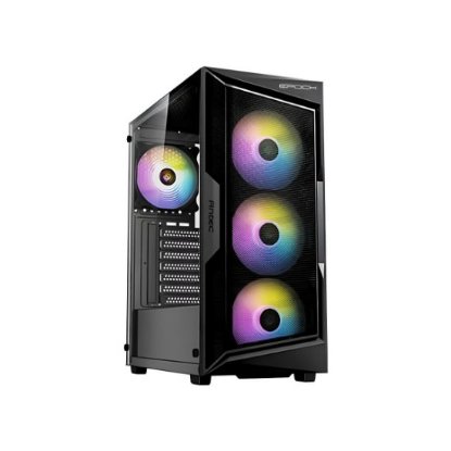 Računalo LINKS Gaming G141A / Ryzen 5 5600, 16GB DDR4, 1TB SSD NVMe, AMD Radeon RX 7600 8GB, WiFi, bez OS, crno