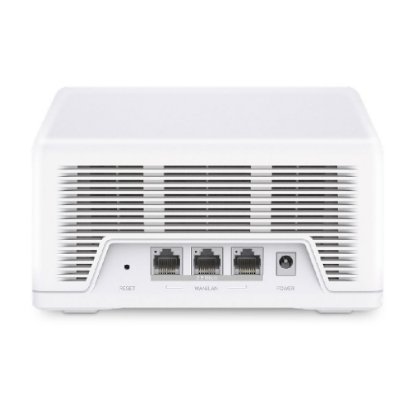 Wireless Range Extender MERCUSYS Halo H47BE, Tri-Band WiFi 7 Mesh, bijeli, 2 komada