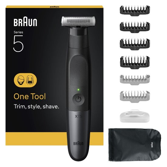 Aparat za šišanje/trimer BRAUN XT5200, za bradu i tijelo, sivi