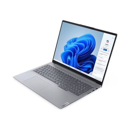 Laptop LENOVO ThinkBook 16 G7 21MW0087SC / Ryzen 7 7735HS, 32GB, 1TB SSD, AMD Radeon Graphics, 16" WUXGA IPS, bez OS, sivi