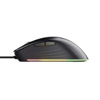 Miš TRUST GXT 924 Ybar+, RGB, optički, 25600dpi, crni