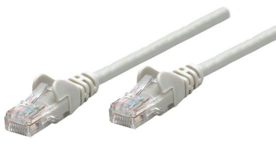 Kabel OCTIO, patch CAT6, U/UTP, sivi, 5m