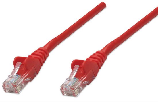 Kabel OCTIO, patch CAT5e, U/UTP, crveni, 3m