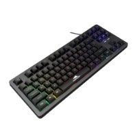 Tipkovnica BARACUDA BGK-01114 Krill, US layout, crna