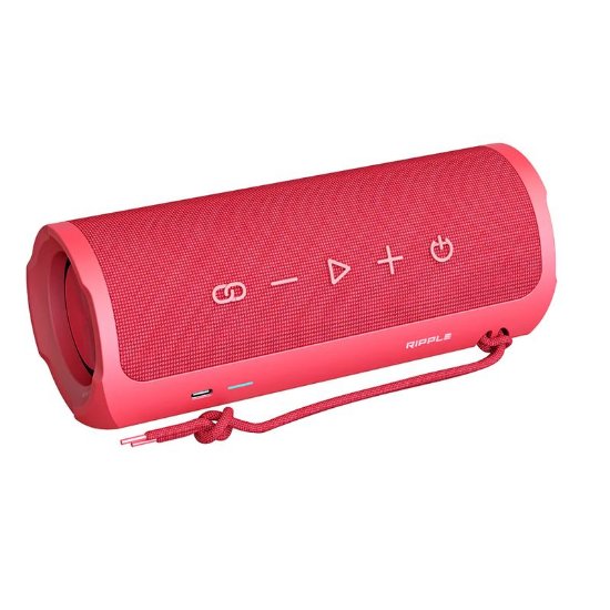 Zvučnik HIFUTURE Ripple, bluetooth, vodootporan, 30W, crveni