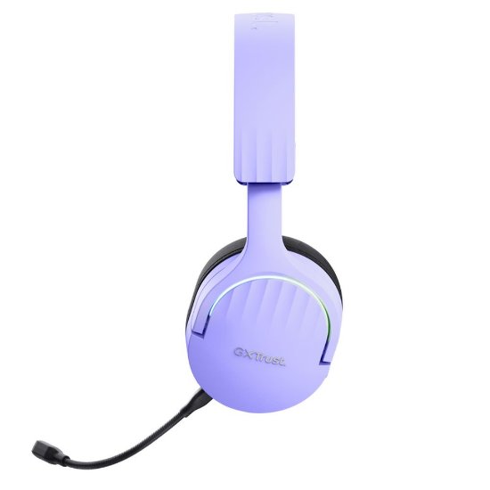 Slušalice TRUST GXT 491P Fayzo Wireless, 7.1, RGB, BT, bežične, ljubičaste