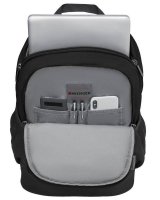 Ruksak za laptop WENGER Quadma, 16", crni