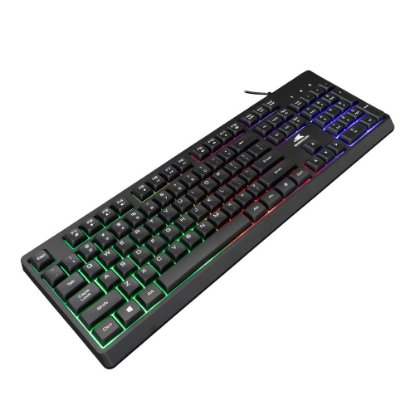 Tipkovnica BARACUDA BGK-02114 Starfish, US layout, crna