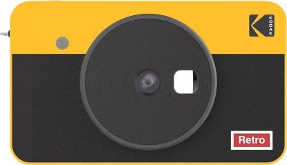 Fotoaparat KODAK Minishot 2 Retro, printanje slika, žuti