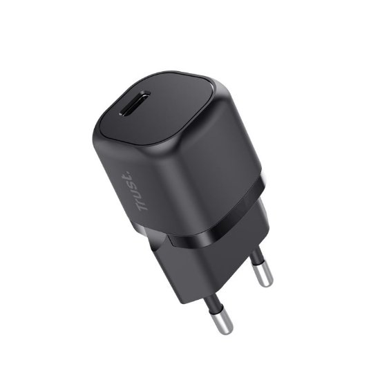 Kućni punjač TRUST Maxo, USB-C, 20W, crni