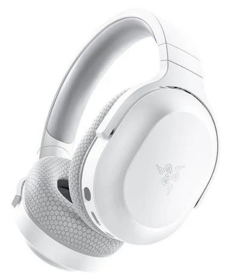 Slušalice RAZER Barracuda X Wireless (2022), bežične, Bluetooth, WiFi, Mercury White