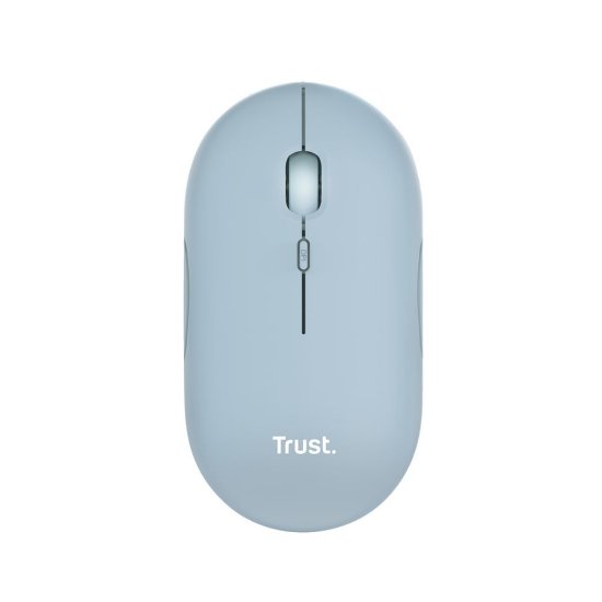 Miš TRUST Puck, optički, bežični, BT, 1600dpi, plavi