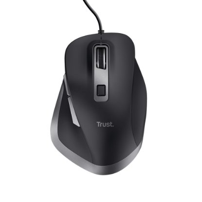 Miš TRUST Fyda Eco, optički, 5000dpi, crni
