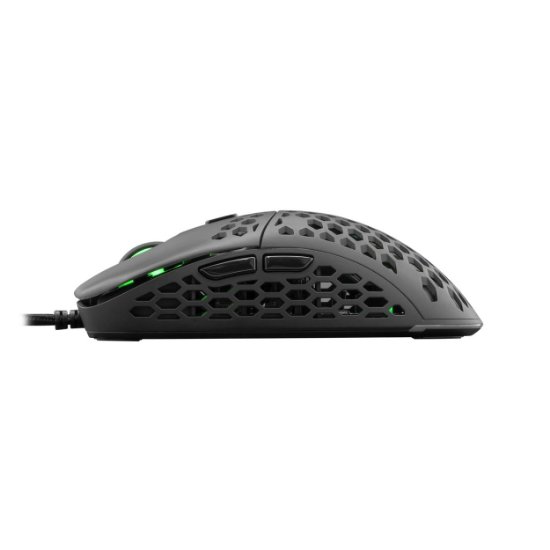 Miš WHITE SHARK Naginata Premium Line, RGB, optički, 16000dpi, USB, crni