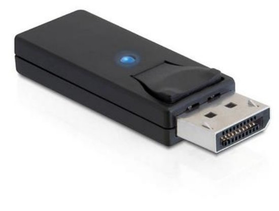 Adapter DELOCK, DisplayPort (M) na HDMI (Ž) LED