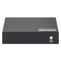 Switch INTELLINET 523301, 10/100 Mbps, 5-port, metalno kućište, kabel Cat5e 0,5m