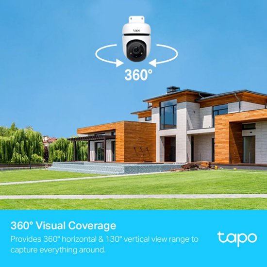 Mrežna nadzorna kamera TP-LINK Tapo C510W, 2K, vanjska, WiFi, senzor pokreta, noćno snimanje