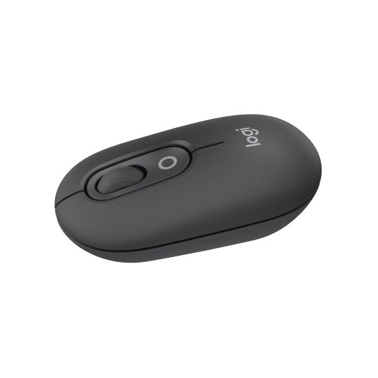 Miš LOGITECH POP, optički, bežični, USB, BT, 1000dpi, sivi