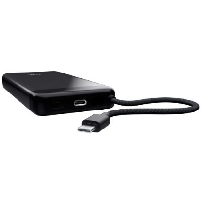 Mobilni USB punjač TRUST Fiera, 10000 mAh, crni