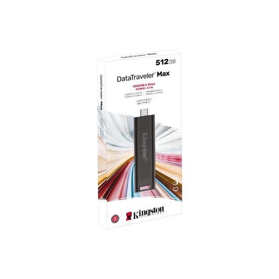 Memorija USB-C FLASH DRIVE, 512GB, KINGSTON DataTraveler Max DTMAX/512GB, crni