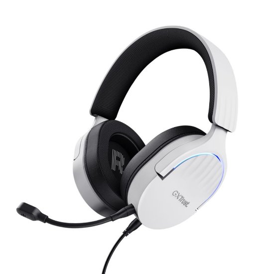 Slušalice TRUST GXT 490W Fayzo, 7.1, RGB, USB, bijele
