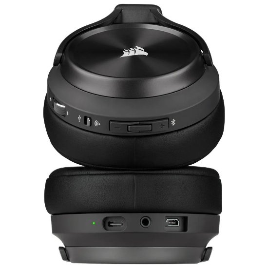 Slušalice CORSAIR Virtuoso RGB Wireless XT, bežične, mikrofon, crne